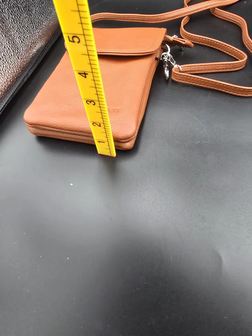 Beijeh Orange Crossbody Phone Bag - Compact Women’s Shoulder Bag
